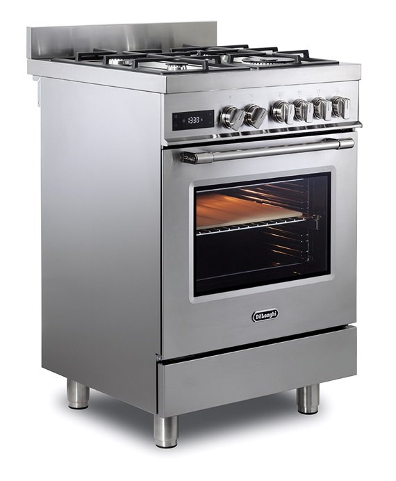 Комбинированная газовая плита De'Longhi PRO 66 MXL PZ